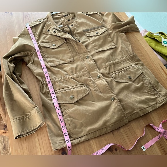GAP Tan Utility Jacket S - Picture 9 of 16